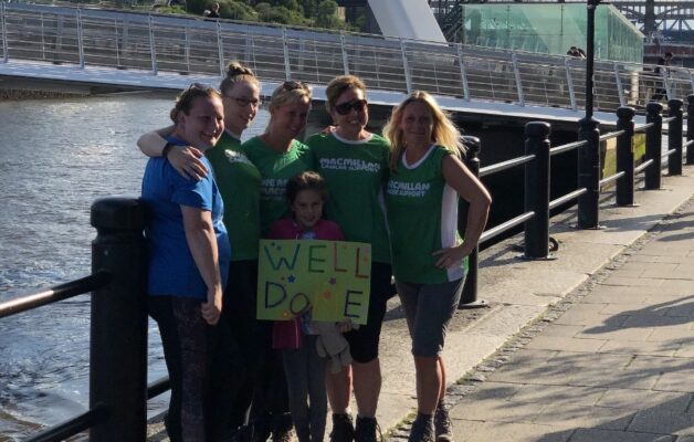 Helping the fight against cancer with every step Card Image